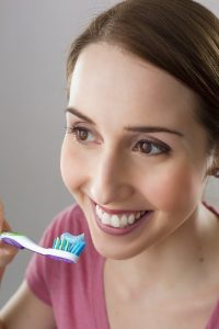 Toothbrush with Toothpaste